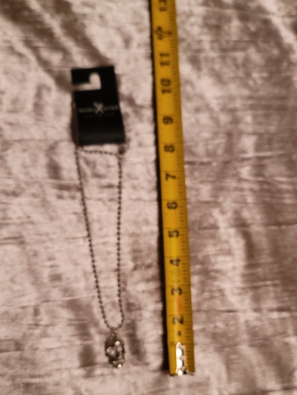 NWT Marc Ecko Men's Skull Necklace - Picture 4 of 6